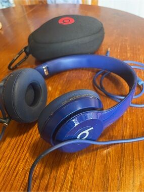 Beats by Dre Blue On-Ear Headphones